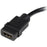 StarTech.com 8in HDMIÂ® to DVI-D Video Cable Adapter - HDMI Female to DVI Male - 20.32 cm DVI/HDMI Video Cable for Video Device, Notebook - First End: 1 x 19-pin HDMI Digital Audio/Video - Female - Second End: 1 x 25-pin DVI-D Digital Video - Male - Suppo IM2325419