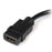 StarTech.com 8in HDMIÂ® to DVI-D Video Cable Adapter - HDMI Female to DVI Male - 20.32 cm DVI/HDMI Video Cable for Video Device, Notebook - First End: 1 x 19-pin HDMI Digital Audio/Video - Female - Second End: 1 x 25-pin DVI-D Digital Video - Male - Suppo IM2325419