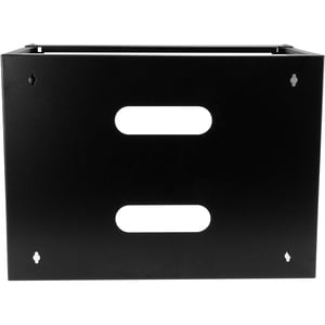StarTech.com 8U Wall Mount Rack, 14in Deep, 19 inch Wall Mount Network Rack, Wall Mounting Patch Panel Bracket for Switch/IT Equipment - For Patch Panel, LAN Switch - 8U Rack Height x 449.58 mm Rack Width x 304.80 mm Rack Depth - Wall Mountable - Black - IM3418949