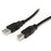 StarTech.com 9 m / 30 ft Active USB A to B Cable - M/M - Black USB 2.0 A to B Cord - Printer Cable - Extension USB Cable (USB2HAB30AC) - 9.14 m USB/USB-B Data Transfer Cable for Peripheral Device - First End: 1 x 4-pin USB 2.0 Type A - Male - Second End: IM2902560