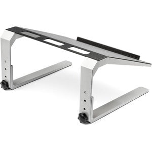 StarTech.com Adjustable Laptop Stand, Heavy Duty Steel & Aluminum, Tilted, Ergonomic Laptop Riser for Desk IM4688061