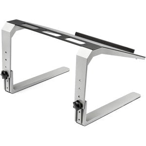 StarTech.com Adjustable Laptop Stand, Heavy Duty Steel & Aluminum, Tilted, Ergonomic Laptop Riser for Desk IM4688061