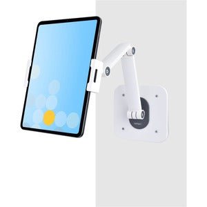 StarTech.com Adjustable Tablet Stand for Desk, Up to 1kg, Universal Tablet Stand Holder Desk/Wall, Ergonomic Articulating Tablet Mount - Universal stand for Tablets 5-8.8in wide/0.4in thick; Capacity 2.2lb; Tablet stand holder ships assembled; Wall/desk m IM5684052