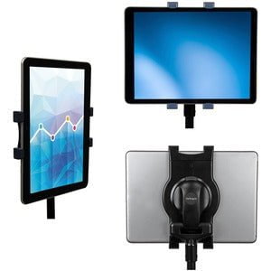 StarTech.com Adjustable Tablet Tripod Stand - For 6.5" to 7.8" Wide Tablets - Height adjustable from 29.3" to 62" (74.5 cm to 157 cm) - Rotate the tablet 360 degrees - Tilt the screen to your preferred viewing angle - Present content with a steady screen IM3372932
