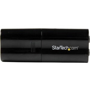 StarTech.com Audio USB Adapter - 1 x Type A USB 2.0 USB Male - 1 x Mini-phone Audio In Female, 1 x Mini-phone Audio Out Female - Black - TAA Compliant IM1597687