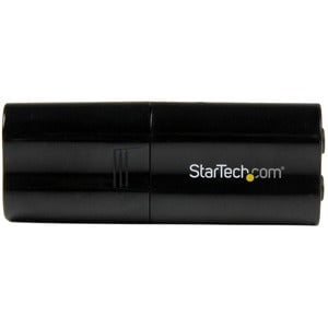 StarTech.com Audio USB Adapter - 1 x Type A USB 2.0 USB Male - 1 x Mini-phone Audio In Female, 1 x Mini-phone Audio Out Female - Black - TAA Compliant IM1597687
