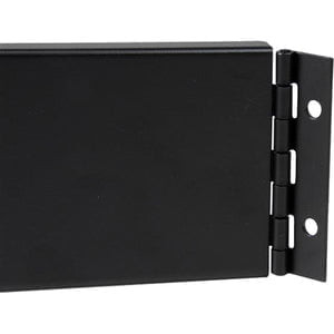 StarTech.com Blanking Panel - 2U - Hinged Rack Panel - 19in - Steel - Black - TAA Compliant - Tool-less Installation - Steel - Black - 2U Rack Height - 1 Pack - 88.9 mm Height - 482.6 mm Width - 15.2 mm Depth IM2748357
