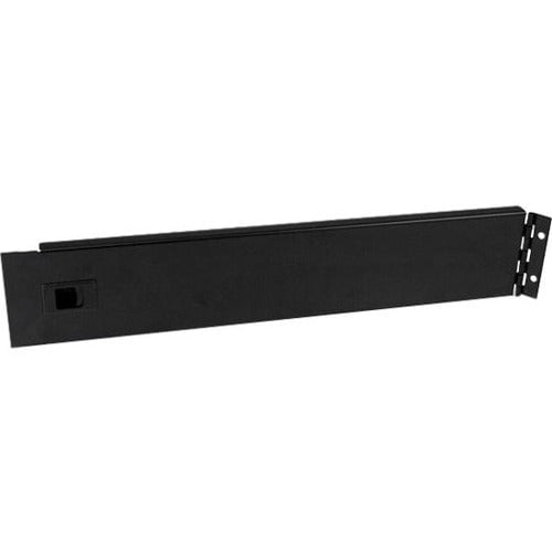 StarTech.com Blanking Panel - 2U - Hinged Rack Panel - 19in - Steel - Black - TAA Compliant - Tool-less Installation - Steel - Black - 2U Rack Height - 1 Pack - 88.9 mm Height - 482.6 mm Width - 15.2 mm Depth IM2748357