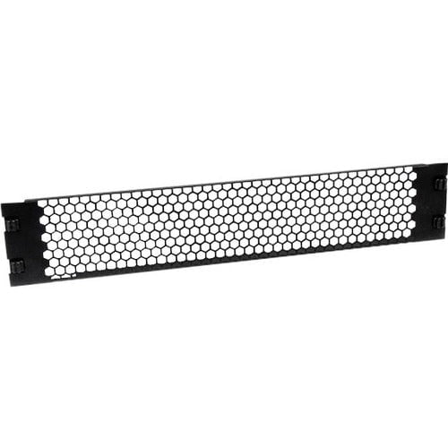 StarTech.com Blanking Panel - 2U - Vented - 19in - Tool-less - Steel - Black - TAA Compliant - Blank Rack Panel - Filler Panel - Steel - Black - 2U Rack Height - 1 Pack - 88.9 mm Height - 482.6 mm Width - 15.2 mm Depth IM2748359