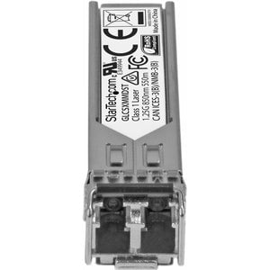 StarTech.com Cisco GLC-SX-MMD Compatible SFP Transceiver Module - 1000BASE-SX - For Data Networking, Optical Network - 1 x LC Duplex 1000Base-SX Network - Optical Fiber - Multi-mode - 1.25 Gigabit Ethernet - 1000Base-SX - Hot-pluggable, Hot-swappable IM3587996