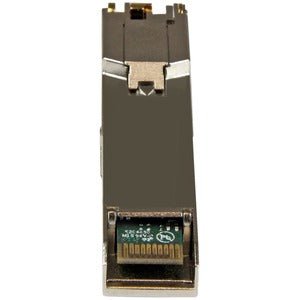 StarTech.com Cisco GLC-T Compatible SFP Transceiver Module - 1000BASE-T - For Data Networking - 1 x RJ-45 1000Base-T Network LAN - Twisted PairGigabit Ethernet - 1000Base-T - Hot-pluggable, Hot-swappable IM3236308
