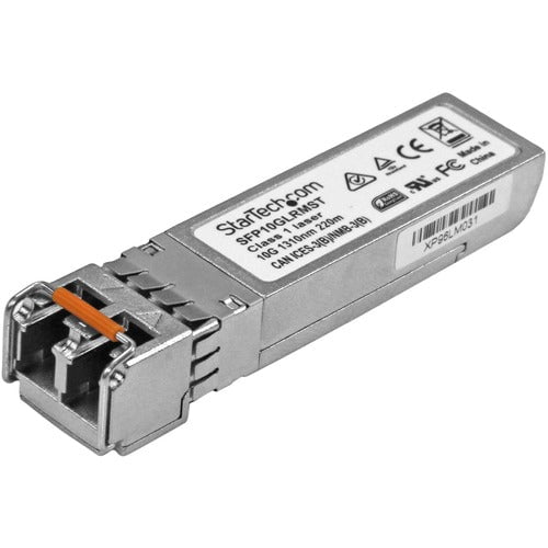 StarTech.com Cisco SFP-10G-LRM Compatible SFP+ Transceiver Module - 10GBASE-LRM - For Optical Network, Data Networking - 1 x LC Duplex 10GBase-LRM Network - Optical Fiber - Multi-mode - 10 Gigabit Ethernet - 10GBase-LRM - Hot-pluggable, Hot-swappable IM3252112