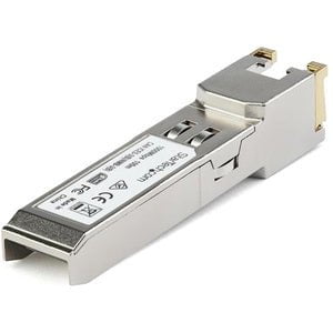 StarTech.com Cisco SFP (mini-GBIC) Module - For Data Networking - 1 x RJ-45 1000Base-T LAN - Twisted PairGigabit Ethernet - 1000Base-T - Hot-swappable IM4643985