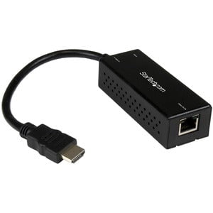 StarTech.com Compact HDBaseT Transmitter - HDMI over CAT5 - USB Powered - Up to 4K - 1 Input Device - 70 m Range - 1 x Network (RJ-45) - 1 x HDMI In - 4K - 4096 x 2160 - Twisted Pair - Category 6 - TAA Compliant IM3383734