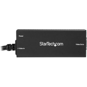 StarTech.com Compact HDBaseT Transmitter - HDMI over CAT5 - USB Powered - Up to 4K - 1 Input Device - 70 m Range - 1 x Network (RJ-45) - 1 x HDMI In - 4K - 4096 x 2160 - Twisted Pair - Category 6 - TAA Compliant IM3383734