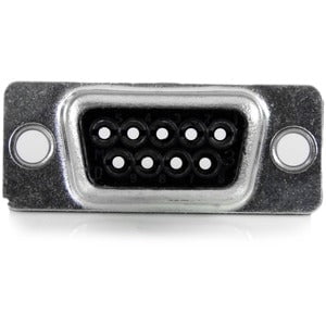 StarTech.com DB9 to RJ45 Modular Adapter - M/F - Serial adapter - DB-9 (M) - RJ-45 (F) - 1 x 9-pin DB-9 Male - 1 x RJ-45 Network Female - Black IM2487272