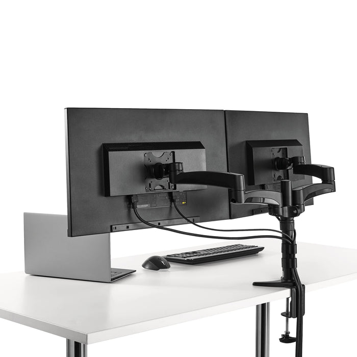 Startech.com Desk Mount Dual Monitor Arm, Articulating, Up To 24" Monitor DDARMDUAL