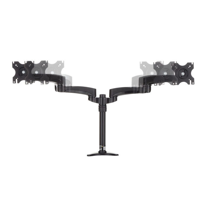Startech.com Desk Mount Dual Monitor Arm, Articulating, Up To 24" Monitor DDARMDUAL