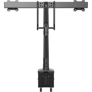 StarTech.com Desk Mount Dual Monitor Arm, Ergonomic VESA Mount 32" (17.6lb/8kg) Displays, Crossbar Handle for Full Motion, C-Clamp/Grommet - Height Adjustable - 2 Display(s) Supported - 43.2 cm to 81.3 cm (32") Screen Support - 15.97 kg Load Capacity - 75 IM4935771
