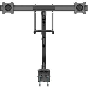 StarTech.com Desk Mount Dual Monitor Arm, Ergonomic VESA Mount 32" (17.6lb/8kg) Displays, Crossbar Handle for Full Motion, C-Clamp/Grommet - Height Adjustable - 2 Display(s) Supported - 43.2 cm to 81.3 cm (32") Screen Support - 15.97 kg Load Capacity - 75 IM4935771