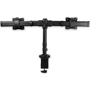 StarTech.com Desk-Mount Dual-Monitor Arm, For up to 27"(17.6lb/8kg) Monitors, Low Profile Design, Clamp/Grommet Mount, Dual Monitor Mount - Height Adjustable - 2 Display(s) Supported - 68.6 cm (27") Screen Support - 16 kg Load Capacity - 75 x 75, 100 x 10 IM4408173