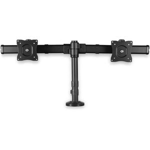 StarTech.com Desk-Mount Dual-Monitor Arm, For up to 27"(17.6lb/8kg) Monitors, Low Profile Design, Clamp/Grommet Mount, Dual Monitor Mount - Height Adjustable - 2 Display(s) Supported - 68.6 cm (27") Screen Support - 16 kg Load Capacity - 75 x 75, 100 x 10 IM4408173