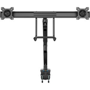 StarTech.com Desk Mount Dual Monitor Arm with USB & Audio, Slim Dual Monitor VESA Mount up to 32" (17.6lb/8kg) Displays, C-Clamp/Grommet - Height Adjustable - 2 Display(s) Supported - 43.2 cm to 81.3 cm (32") Screen Support - 15.97 kg Load Capacity - 75 x IM4904186