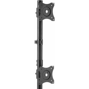 StarTech.com Desk Mount Dual Monitor Mount, Vertical, Steel Dual Monitor Arm, For VESA Mount Monitors up to 27" (22lb/10kg), Adjustable - Save workspace and increase productivity by mounting two monitors stacked above your desk - Desk mount dual monitor m IM3612483