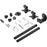 StarTech.com Desk Mount Dual Monitor Mount, Vertical, Steel Dual Monitor Arm, For VESA Mount Monitors up to 27" (22lb/10kg), Adjustable - Save workspace and increase productivity by mounting two monitors stacked above your desk - Desk mount dual monitor m IM3612483