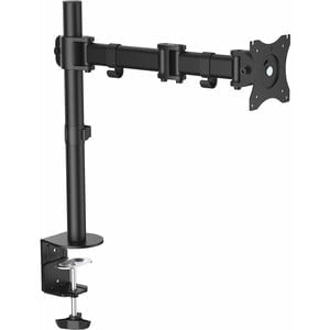 StarTech.com Desk Mount Monitor Arm 34" (17.6lb/8kg) VESA Displays, Articulating Monitor Pole Mount, Height Adjustable, Clamp/Grommet - Height Adjustable - 1 Display(s) Supported - 33 cm to 86.4 cm (34") Screen Support - 8.03 kg Load Capacity - 75 x 75, 1 IM3587609