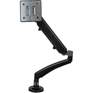 StarTech.com Desk Mount Monitor Arm, Slim Profile, For VESA Mount Monitors up to 34" (15.4lb/7kg), Adjustable Single Monitor Mount, Steel - Mount your display on your desk surface or through a grommet, with spring-assisted height adjustment - Single Desk IM2998287
