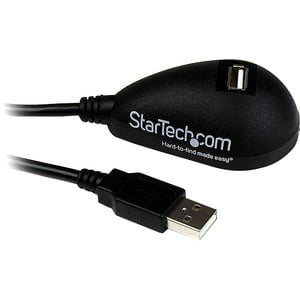 StarTech.com Desktop USB Extension Cable - 1.52 m USB Data Transfer Cable for Camera - First End: 1 x 4-pin USB 2.0 Type A - Male - Second End: 1 x 4-pin USB 2.0 Type A - Female - Extension Cable - Black IM1600481