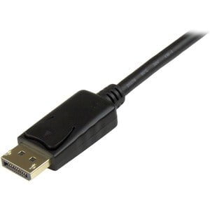 StarTech.com DisplayPort to DVI Converter Cable - DP to DVI Adapter - 3ft - 1920x1200 - 91.44 cm DisplayPort/DVI Video Cable for Video Device, Monitor, Projector, Ultrabook - First End: 1 x 20-pin DisplayPort Digital Audio/Video - Male - Second End: 1 x 2 IM2965455