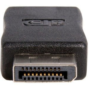 StarTech.com DisplayPort to HDMI Adapter, 1080p Compact DP to HDMI Adapter/Video Converter, VESA Certified, DP to HDMI Monitor, Passive - 1 Pack - 1 x 19-pin HDMI Digital Audio/Video Female - 1 x 20-pin DisplayPort Digital Audio/Video Male - 1920 x 1200 S IM1600225