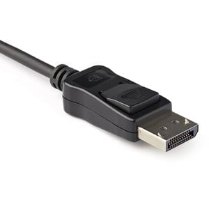 StarTech.com DisplayPort to HDMI Adapter, 4K 60Hz HDR10 Active DisplayPort 1.4 to HDMI 2.0b Converter, Latching DP Connector, DP to HDMI - 1 Pack - 1 x 20-pin DisplayPort 1.4 Digital Audio/Video - Male - 1 x 19-pin HDMI 2.0b Digital Audio/Video - Female - IM4417720