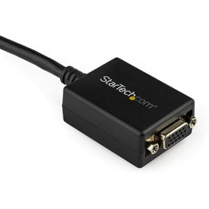 StarTech.com DisplayPort to VGA Adapter, Active DP to VGA Converter, 1080p Video DP to VGA Monitor Adapter Dongle, DisplayPort Certified - Active DisplayPort to VGA adapter connects VGA monitor 2048x1280/1920x1200/1080p 60Hz DP 1.2 HBR2 EDID/DDC - Display IM1617411