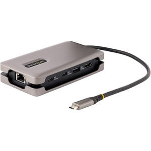 StarTech.com DKT31CH2CPD3 Docking Station - for Notebook/Workstation - 100 W - USB 3.2 (Gen 2) Type C - 1 Displays Supported - 4K - 3840 x 2160 - USB Type-A - 2 x USB Type-C Ports - USB Type-C - 1 x RJ-45 Ports - Network (RJ-45) - 1 x HDMI Ports - HDMI - IM5606758