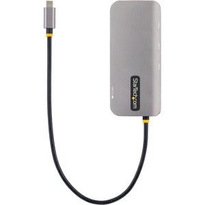 StarTech.com Docking Station - for Monitor/Notebook/Workstation - 100 W - USB Type C - 1 Displays Supported - 4K, 2K - 3840 x 2160, 4096 x 2160, 3440 x 1440 - USB Type-A - USB Type-C - 1 x RJ-45 Ports - Network (RJ-45) - 1 x HDMI Ports - HDMI - DisplayPor IM5558590