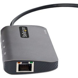 StarTech.com Docking Station - for Monitor/Notebook/Workstation - 100 W - USB Type C - 1 Displays Supported - 4K, 2K - 3840 x 2160, 4096 x 2160, 3440 x 1440 - USB Type-A - USB Type-C - 1 x RJ-45 Ports - Network (RJ-45) - 1 x HDMI Ports - HDMI - DisplayPor IM5558590
