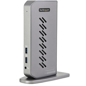 StarTech.com Docking Station - for Notebook - 40 W - USB 3.1 (Gen 1) Type B - USB Type-C - Network (RJ-45) - HDMI - DisplayPort - Black, Silver - Audio Line Out - Wired IM5135858