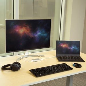 StarTech.com Docking Station - for Notebook - 60 W - USB Type C - 1 Displays Supported - 4K - 4096 x 2160, 3840 x 2160 - 2 x USB Ports - 2 x USB 3.0 - 2 x USB Type-A Ports - USB Type-A - USB Type-C - Network (RJ-45) - HDMI - Silver, White - Wireless LAN - IM3638553