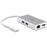StarTech.com Docking Station - for Notebook - 60 W - USB Type C - 1 Displays Supported - 4K - 4096 x 2160, 3840 x 2160 - 2 x USB Ports - 2 x USB 3.0 - 2 x USB Type-A Ports - USB Type-A - USB Type-C - Network (RJ-45) - HDMI - Silver, White - Wireless LAN - IM3638553