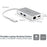 StarTech.com Docking Station - for Notebook - 60 W - USB Type C - 1 Displays Supported - 4K - 4096 x 2160, 3840 x 2160 - 2 x USB Ports - 2 x USB 3.0 - 2 x USB Type-A Ports - USB Type-A - USB Type-C - Network (RJ-45) - HDMI - Silver, White - Wireless LAN - IM3638553