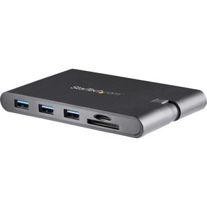 StarTech.com Docking Station - for Notebook - 85 W - USB Type C - 5 x USB Ports - 3 x USB 3.0 - USB Type-C - Network (RJ-45) - HDMI - VGA - Black - Thunderbolt - Wired - Windows 7, Windows 8, Windows 8.1, Windows 10, Windows 11, Mac OS X 10.11 El Capitan, IM4266615