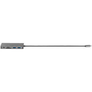 StarTech.com Docking Station - for Notebook/Tablet/Monitor - Memory Card Reader - SD - 100 W - USB 3.1 (Gen 1) Type C - 1 Displays Supported - 4K - 4096 x 2160, 3840 x 2160, 1920 x 1080 - USB Type-A - USB Type-C - Network (RJ-45) - HDMI - VGA - Space Gray IM5394831