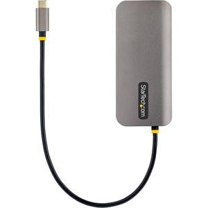 StarTech.com Docking Station - for Notebook/Tablet PC - Memory Card Reader - microSD, SD, SDHC, SDXC - 100 W - USB 3.2 Gen 1 (3.1 Gen 1) Type-C - 1 Displays Supported - 4K - 4096 x 2160 - 3 x USB Type-A Ports - USB Type-A - USB Type-C - 1 x RJ-45 Ports - IM5514350