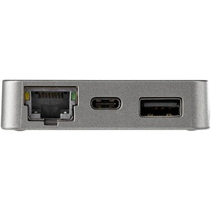 StarTech.com Docking Station - for Notebook/Tablet PC - USB 3.1 (Gen 2) Type C - 1 Displays Supported - 4K - 3840 x 2160, 2048 x 1280 - 2 x USB Ports - 1 x USB 3.0 - USB Type-A - USB Type-C - Network (RJ-45) - 1 x HDMI Ports - HDMI - VGA - Black - Thunder IM4936067