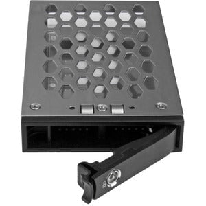 StarTech.com Drive Bay Adapter Serial Attached SCSI (SAS), SATA/600 Internal - Black, Silver - 1 x HDD Supported - 1 x SSD Supported - 1 x Total Bay - 1 x 2.5" Bay - Steel, Plastic IM3022391