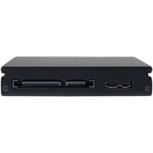 StarTech.com Drive Enclosure for 3.5" , 5.25" SATA/600 - USB 3.1 Micro-B Host Interface - UASP Support Internal/External - Black - Hot Swappable Bays - 1 x HDD Supported - 1 x SSD Supported - 1 x Total Bay - 1 x 2.5" Bay - Plastic, Aluminium IM3695957
