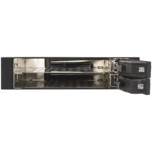 StarTech.com Drive Enclosure for 3.5" SATA/600 - Serial ATA/600 Host Interface Internal - Black - 2 x HDD Supported - 2 x SSD Supported - 2 x Total Bay - 2 x 2.5" Bay - Aluminium IM1597317
